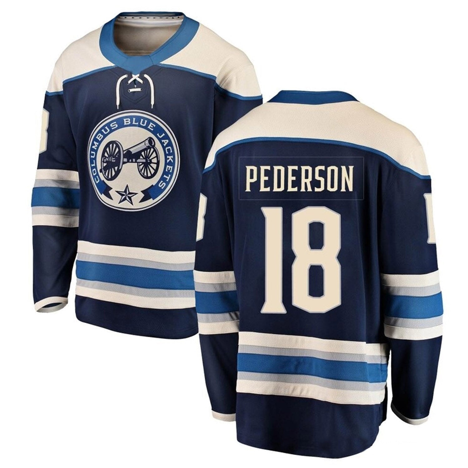 Lane Pederson Columbus Blue Jackets 18 Jersey