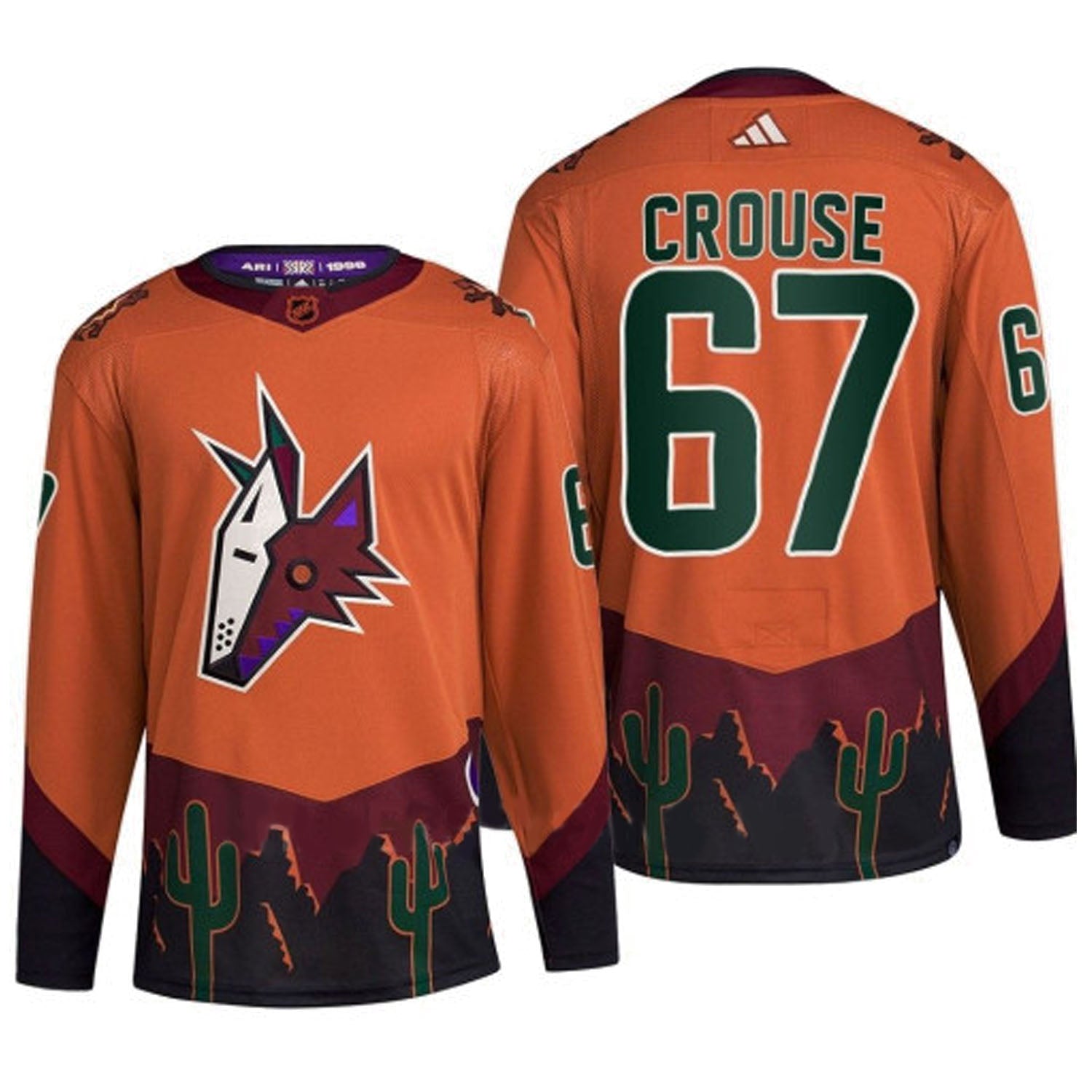 Lawson Crouse Arizona Coyotes 67 Jersey