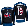 Liam Foudy Columbus Blue Jackets 19 Jersey
