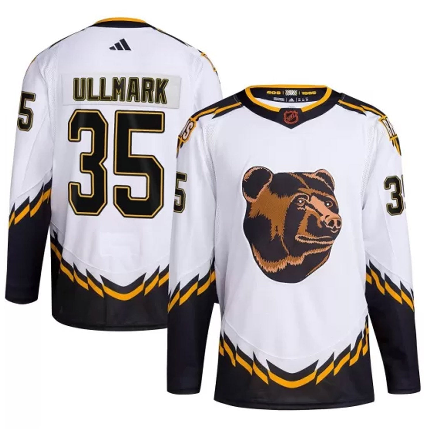 Linus Ullmark Boston Bruins 35 Jersey
