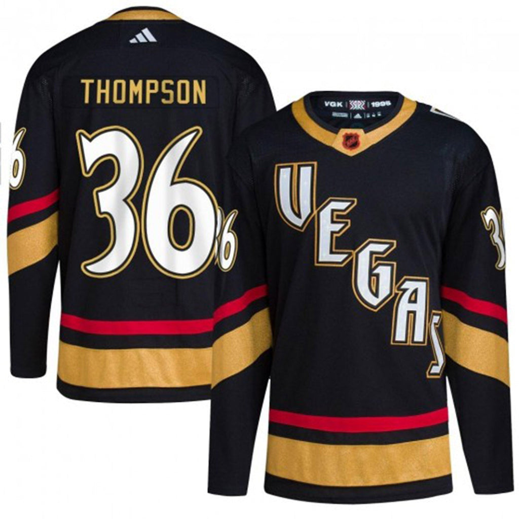 Logan Thompson Vegas Golden Knights 36 Jersey