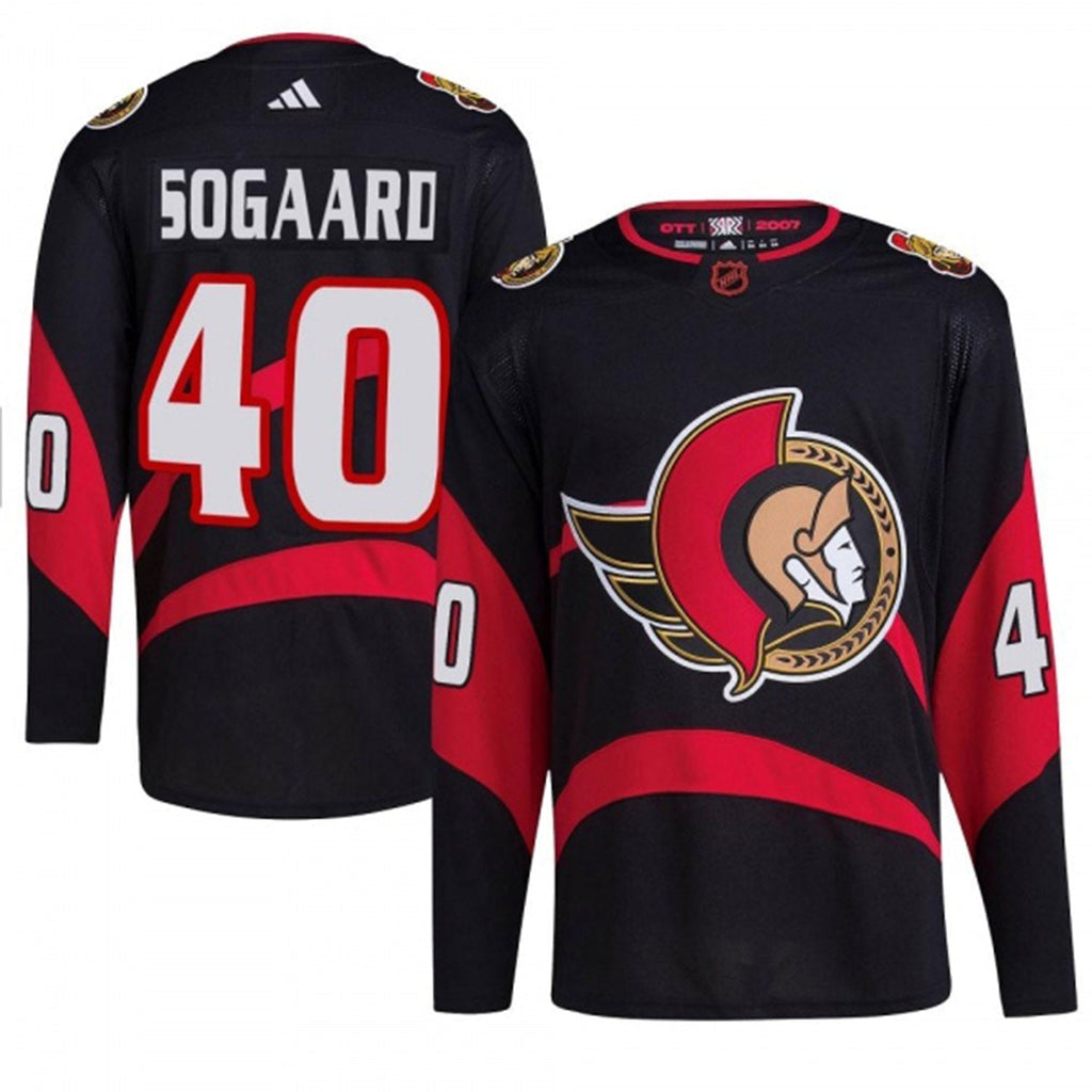 Mads Sogaard Chicago Blackhawks 40 Jersey