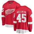 Magnus Hellberg Detroit Red Wings 45 Jersey