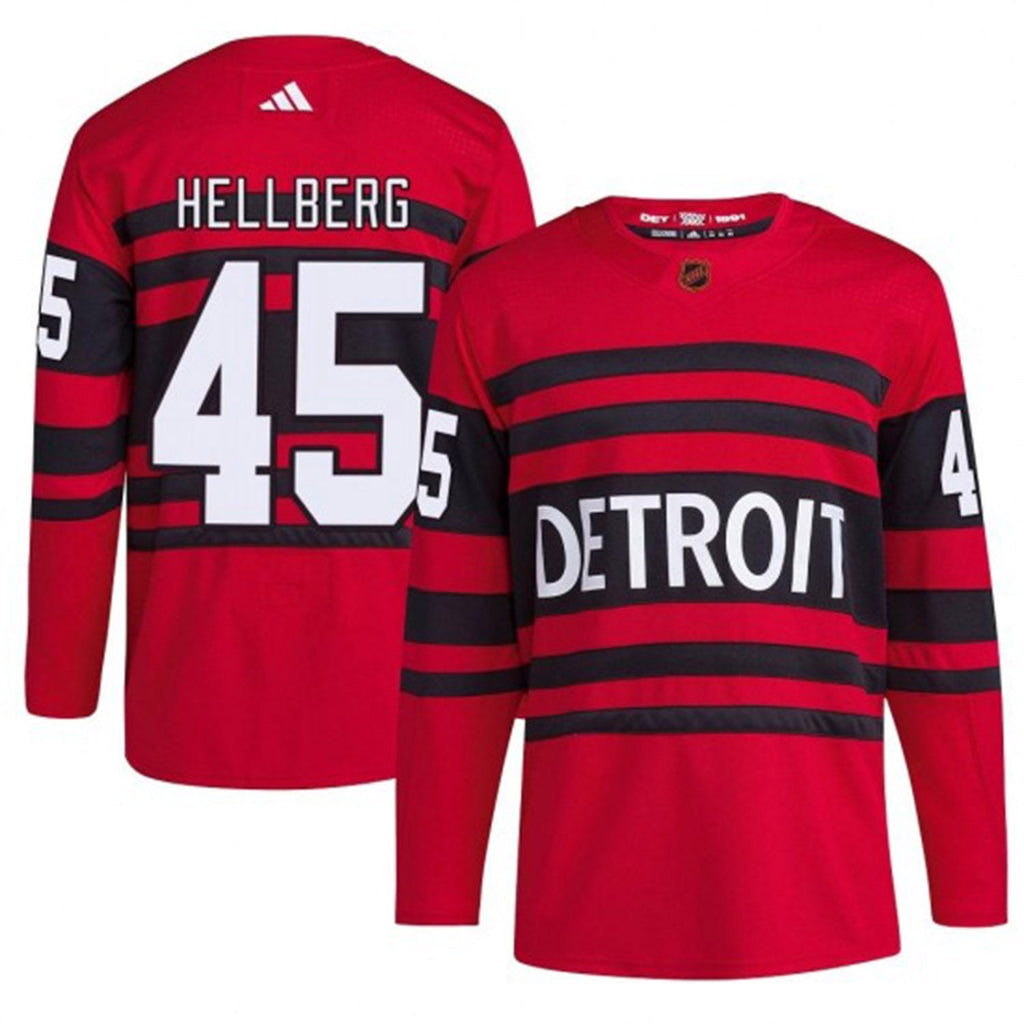 Magnus Hellberg Detroit Red Wings 45 Jersey