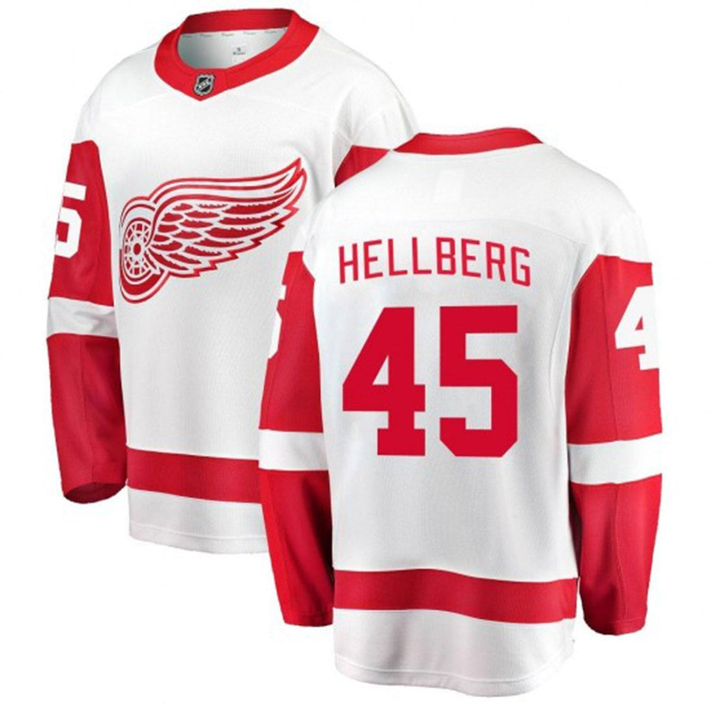 Magnus Hellberg Detroit Red Wings 45 Jersey