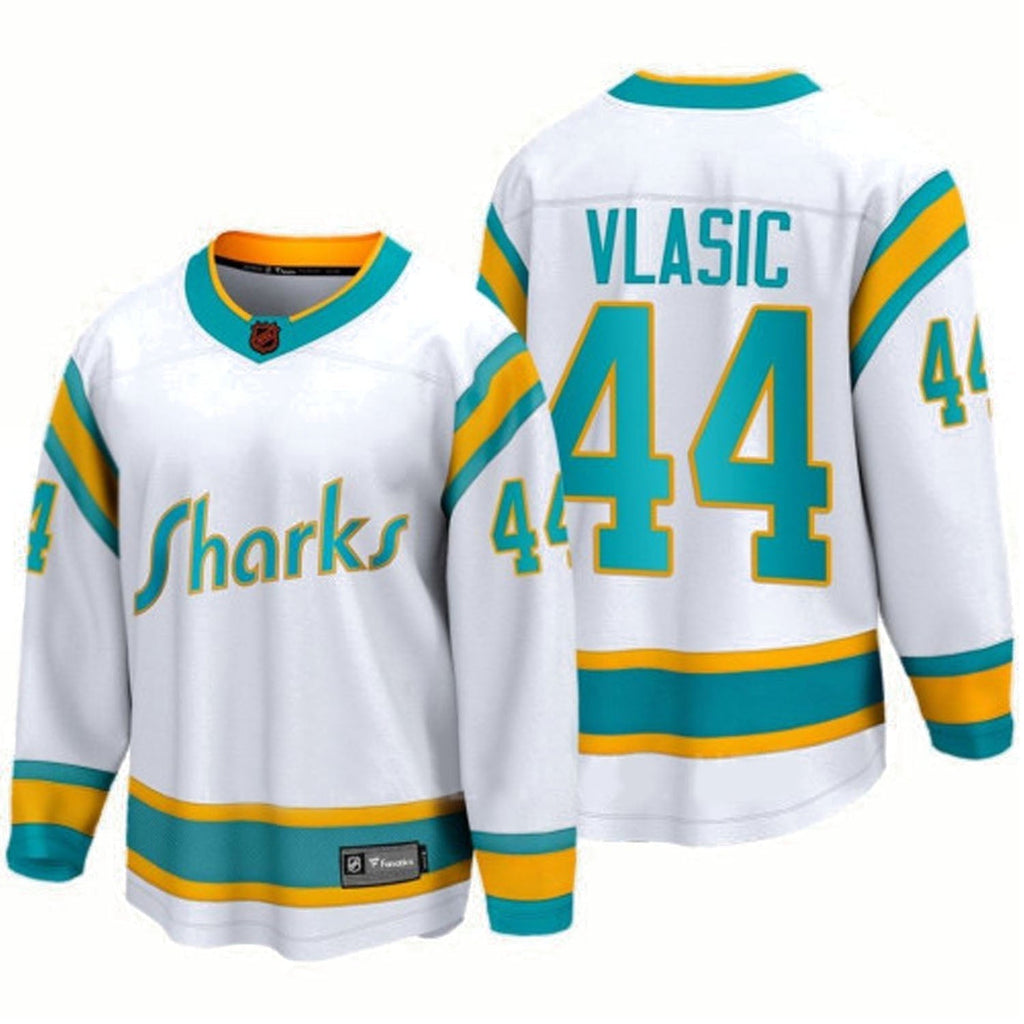 Marc-Edouard Vlasic San Jose Sharks 44 Jersey