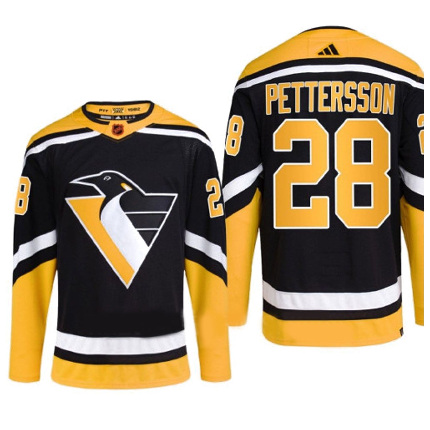 Marcus Pettersson Pittsburgh Penguins 28 Jersey