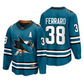 Mario Ferraro San Jose Shark 38 Jersey
