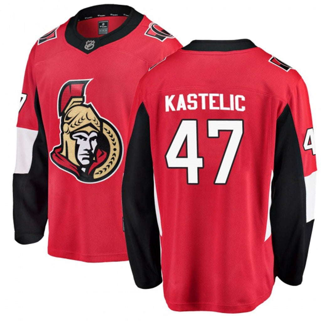 Mark Kastelic Ottawa Senators 47 Jersey