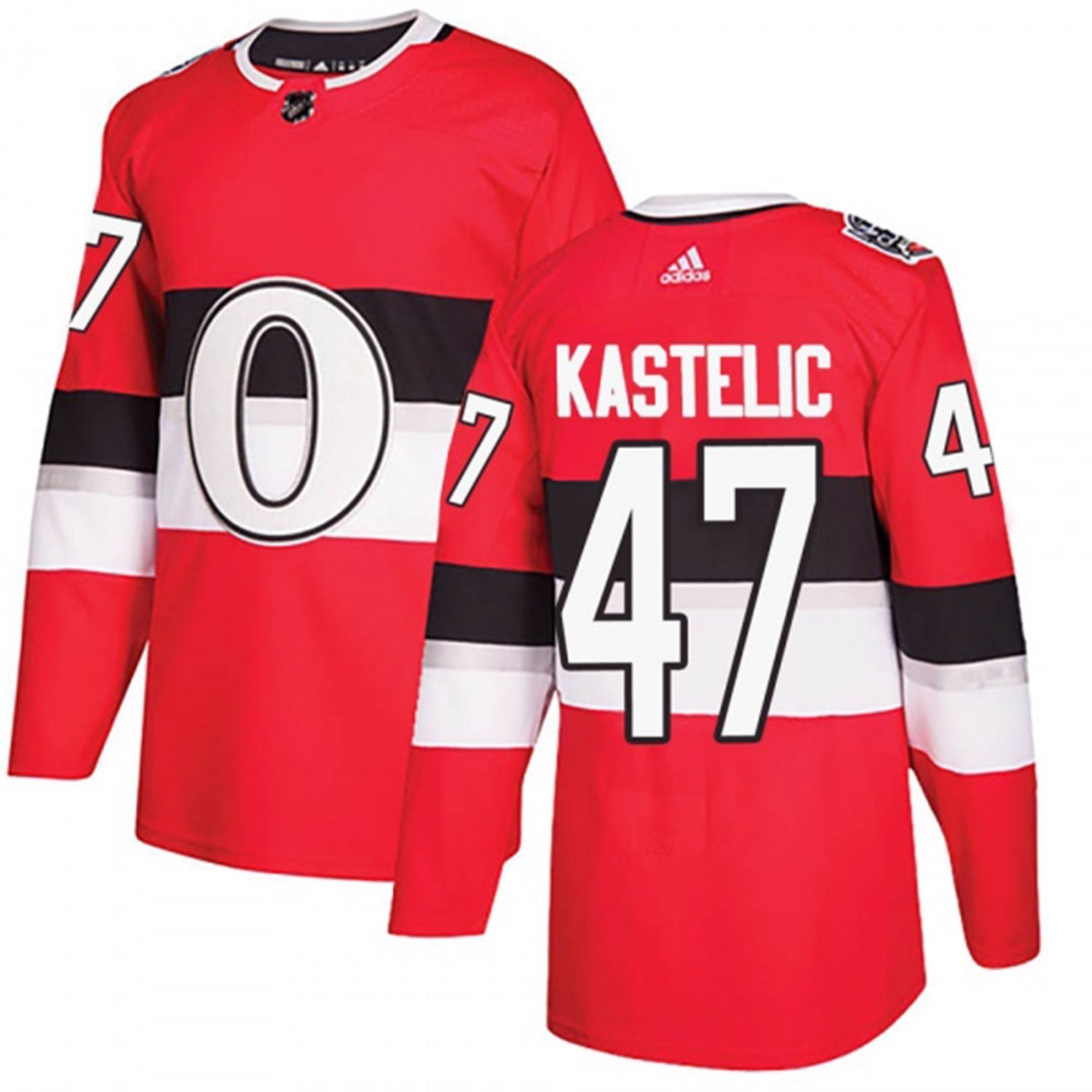 Mark Kastelic Ottawa Senators 47 Jersey