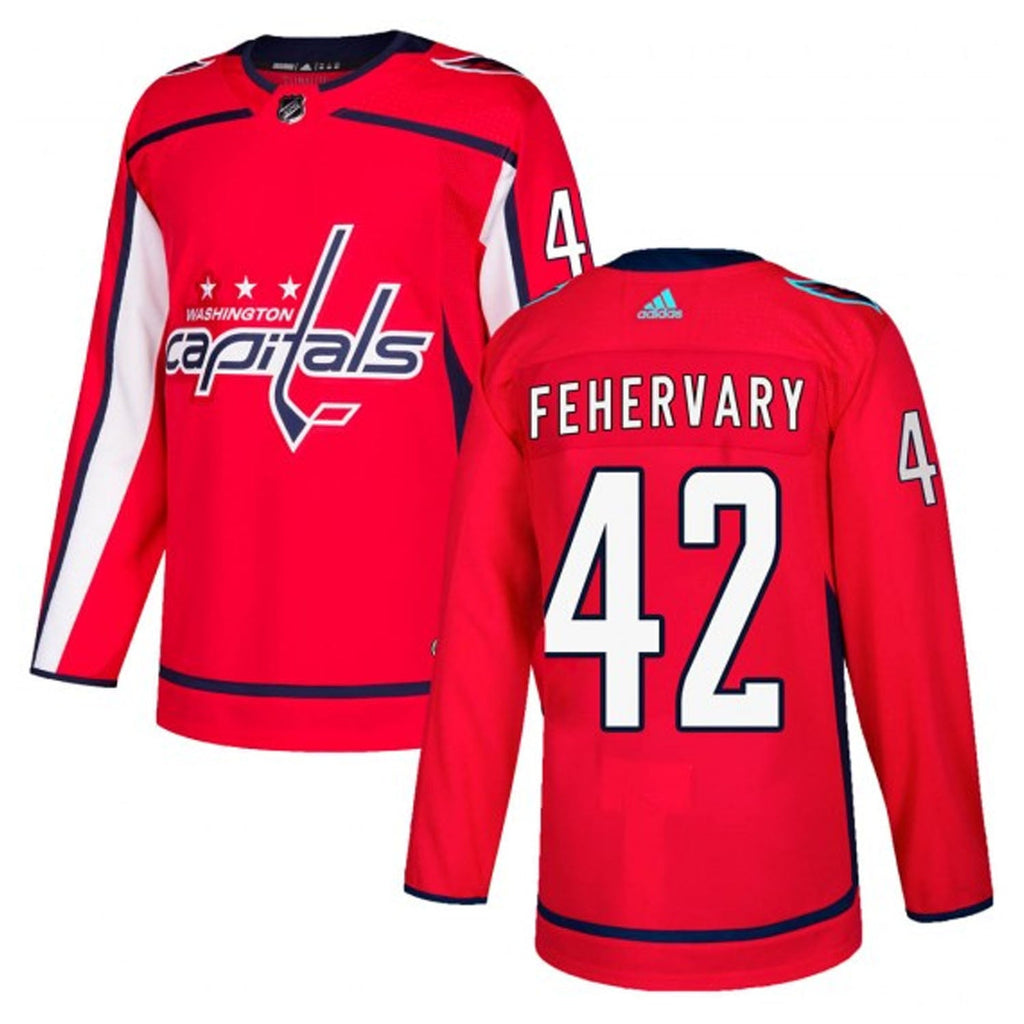 Martin Fehervary Washington Capitals 42 Jersey