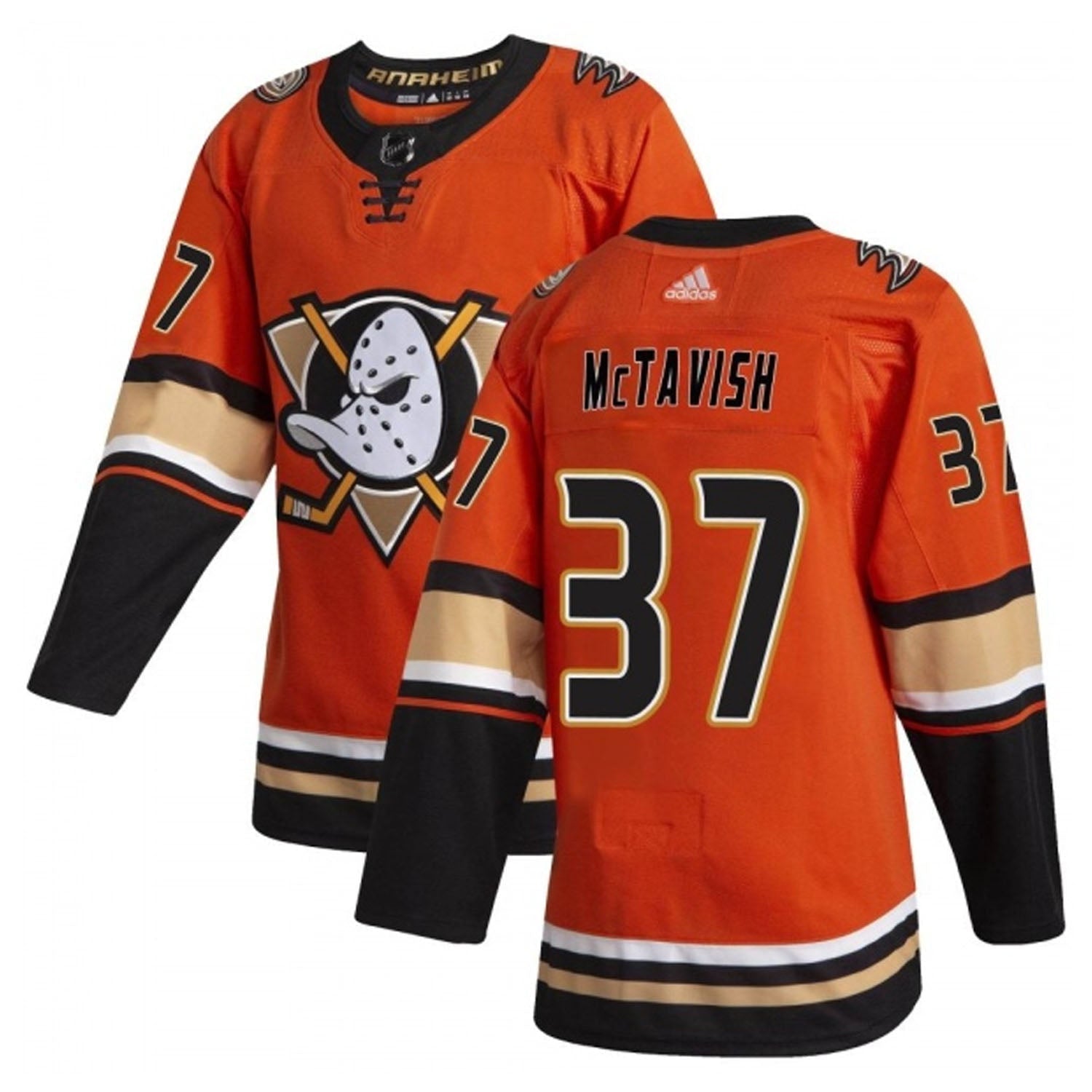 Mason McTavish Anaheim Ducks 37 Jersey