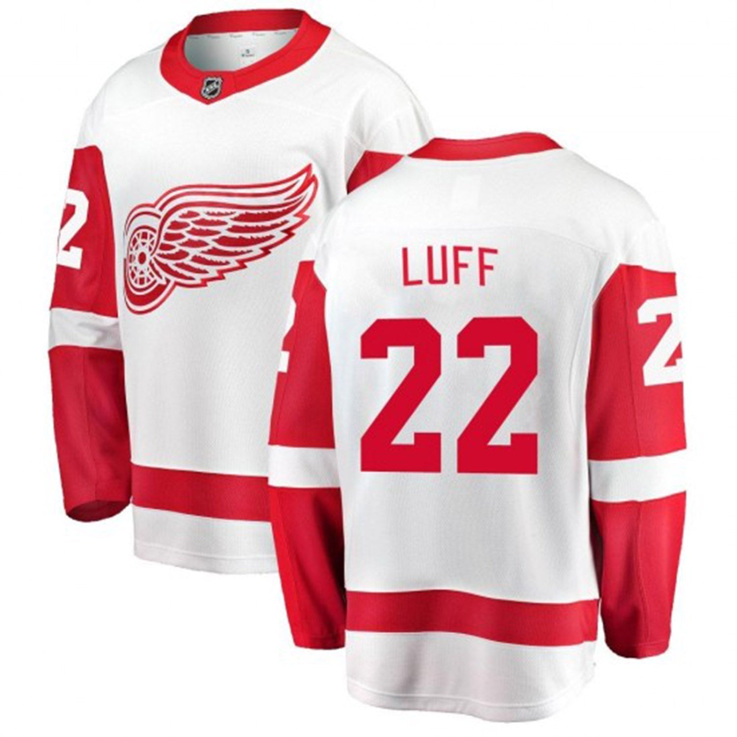Matt Luff Detroit Red Wings 22 Jersey