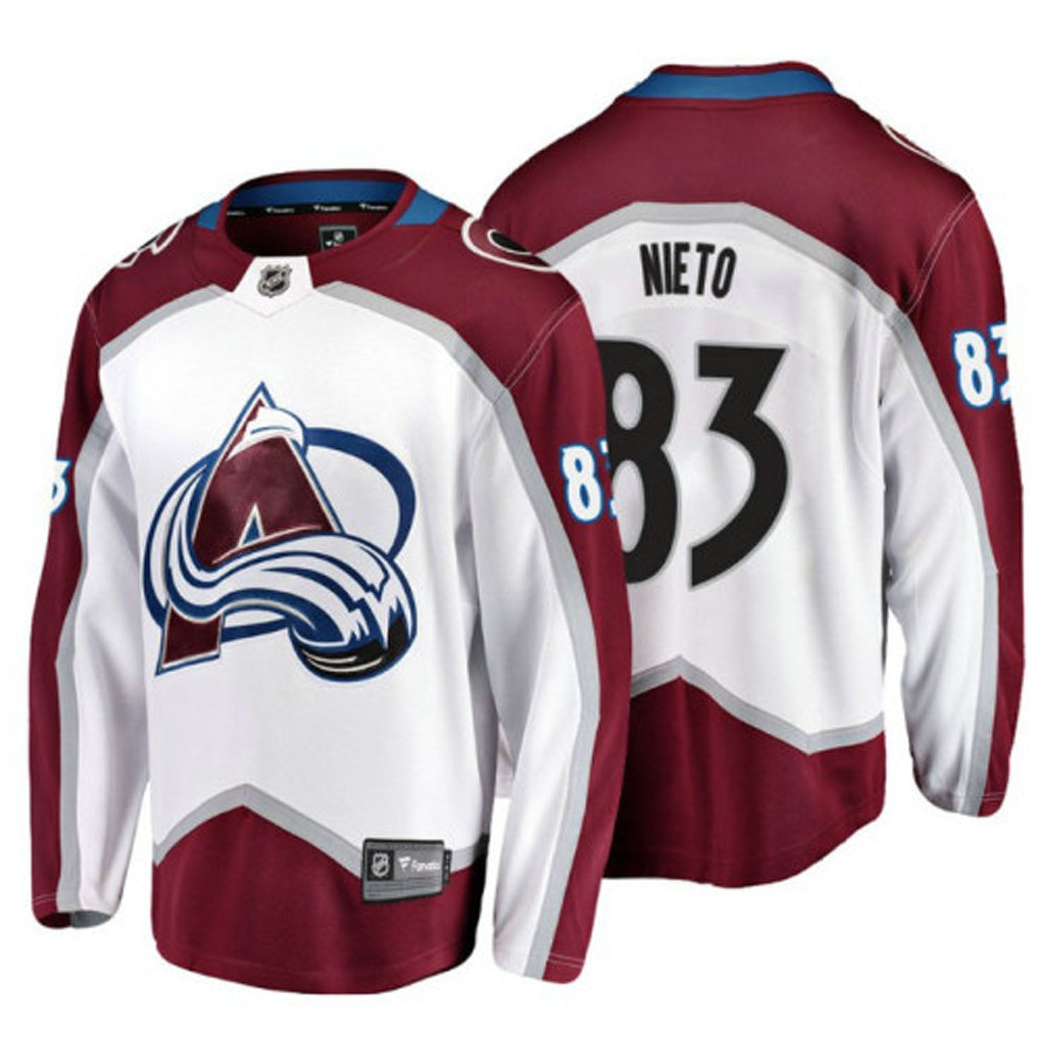 Matt Nieto Colorado Avalanche 83 Jersey