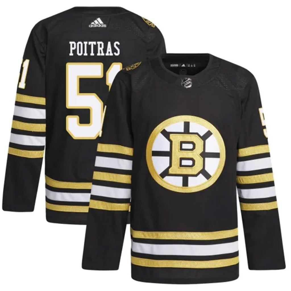 Matthew Poitras Bostin Bruins 51 Jersey