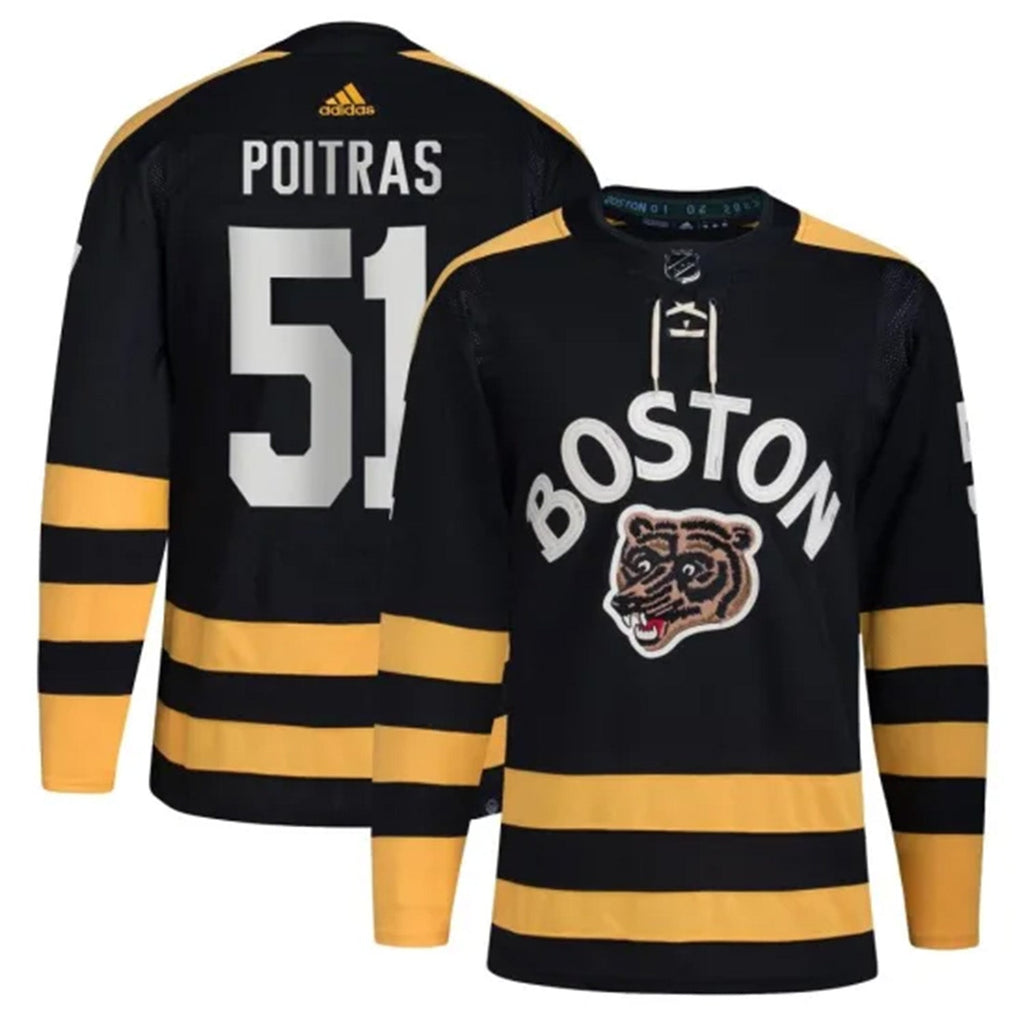 Matthew Poitras Bostin Bruins 51 Jersey