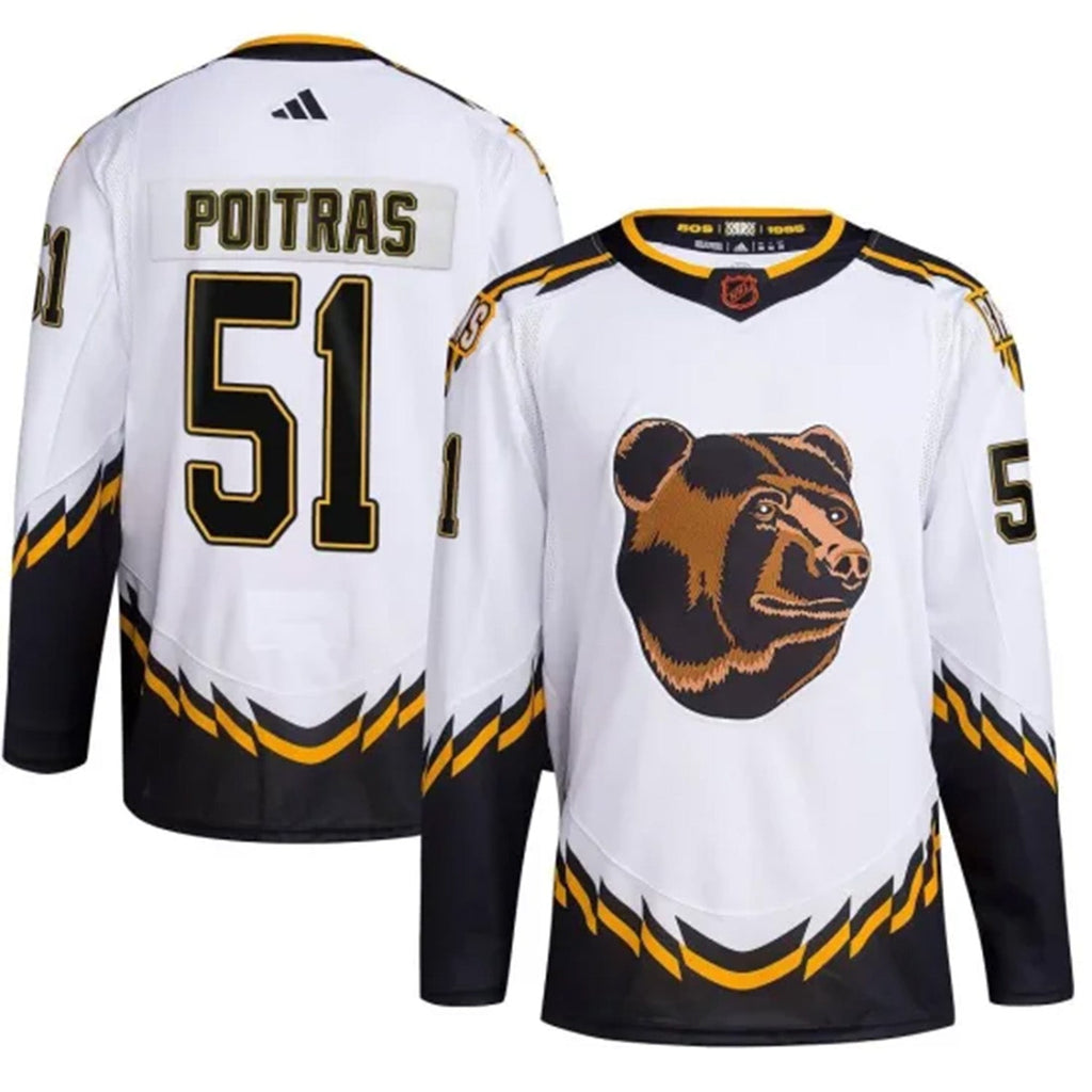 Matthew Poitras Bostin Bruins 51 Jersey