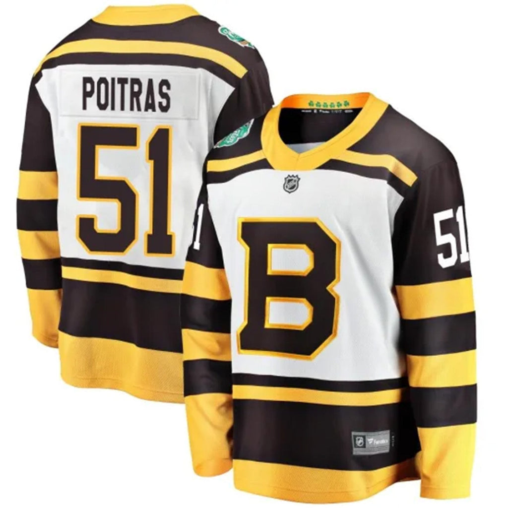 Matthew Poitras Bostin Bruins 51 Jersey