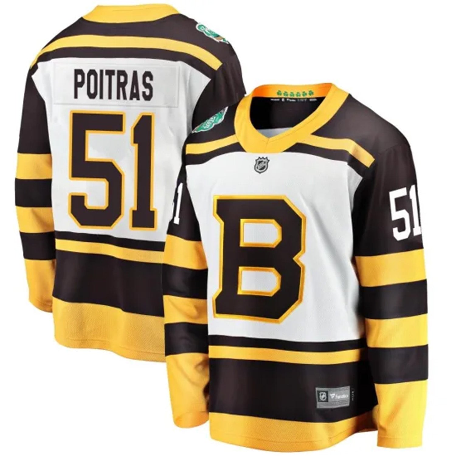 Matthew Poitras Bostin Bruins 51 Jersey