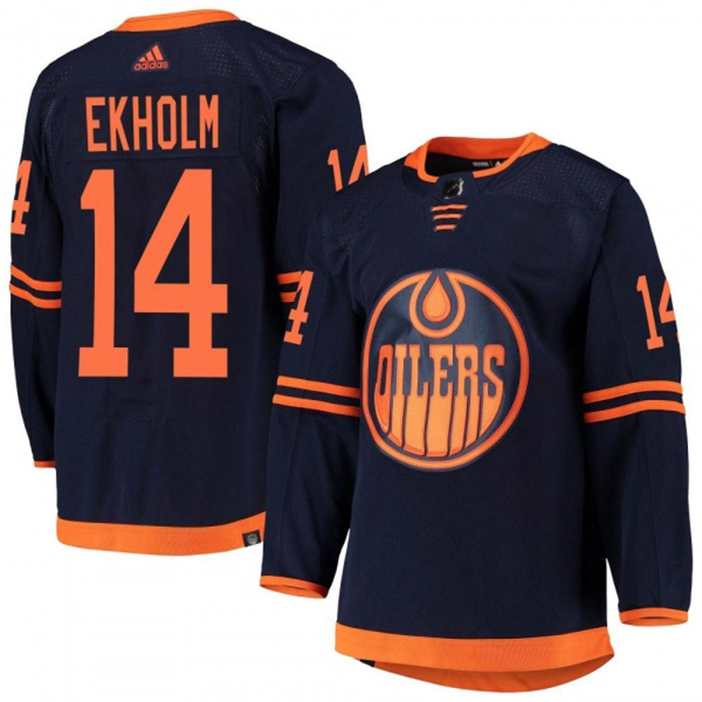 Mattias Ekholm Edmonton Oilers 14 Jersey
