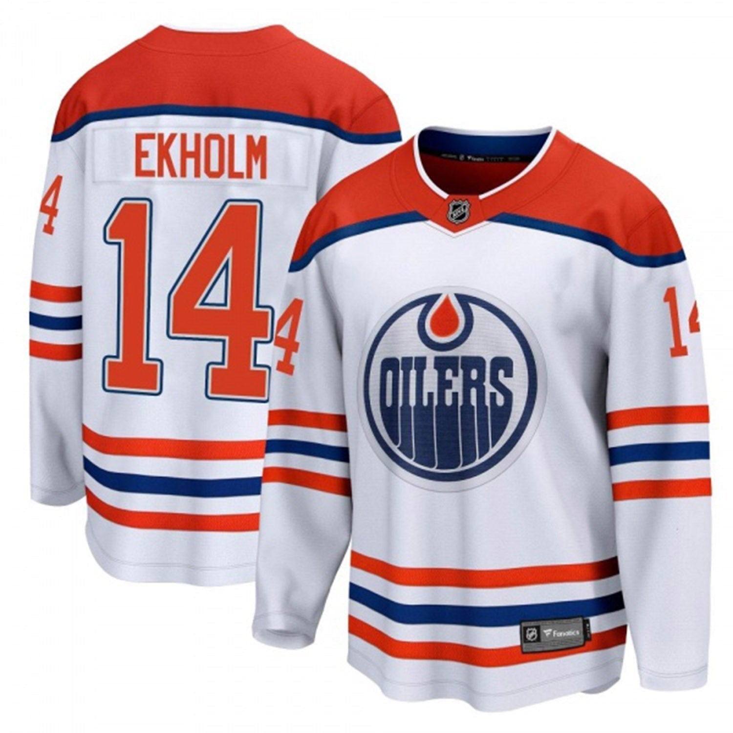 Mattias Ekholm Edmonton Oilers 14 Jersey