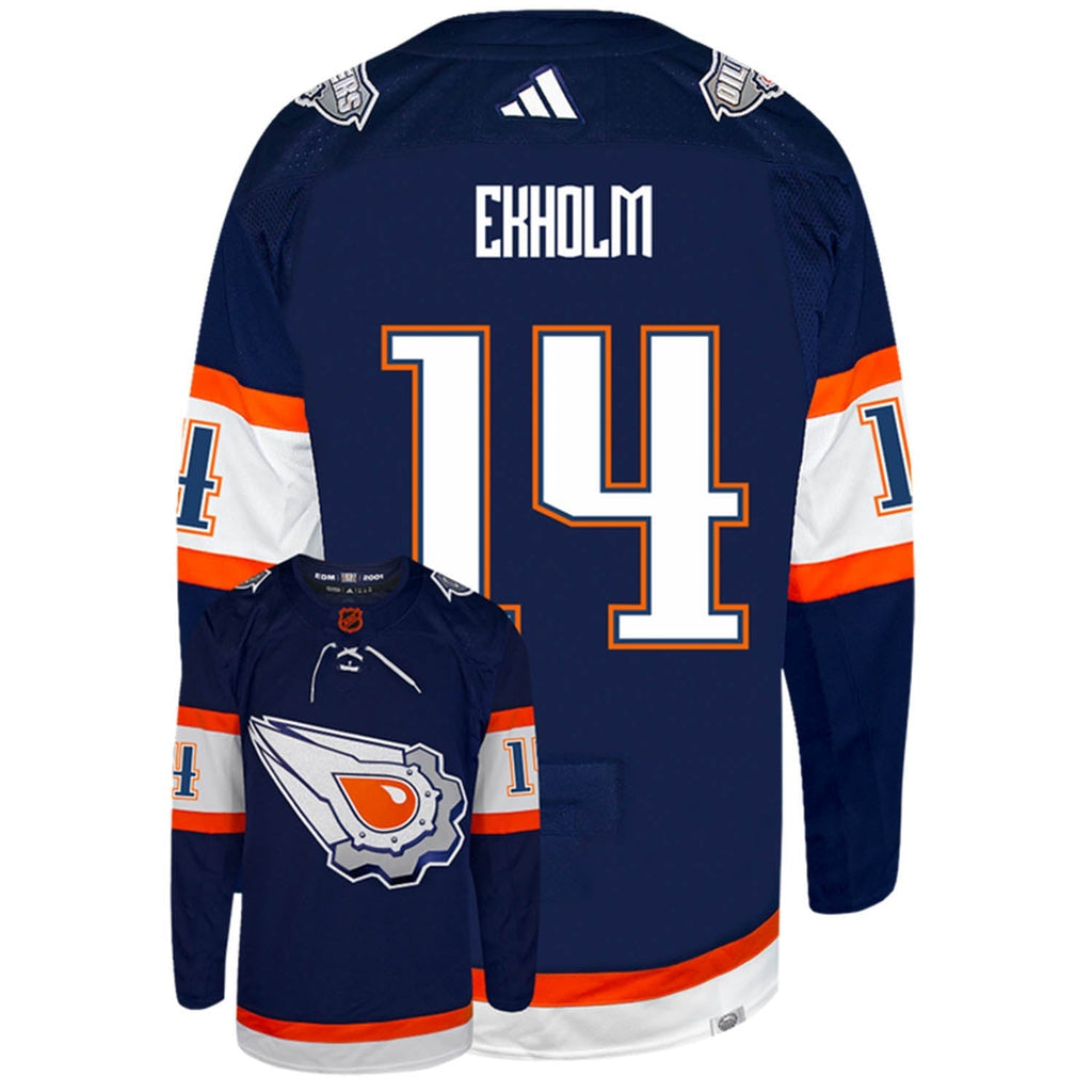 Mattias Ekholm Edmonton Oilers 14 Jersey