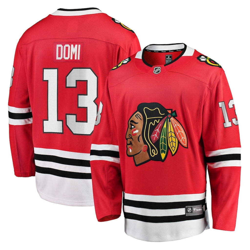 Max Domi Chicago Blackhawks 13 Jersey