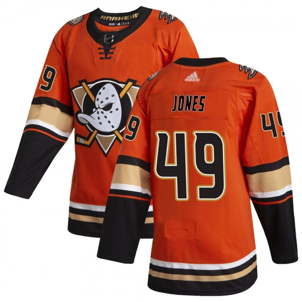 Max Jones Anaheim Ducks 49 Jersey