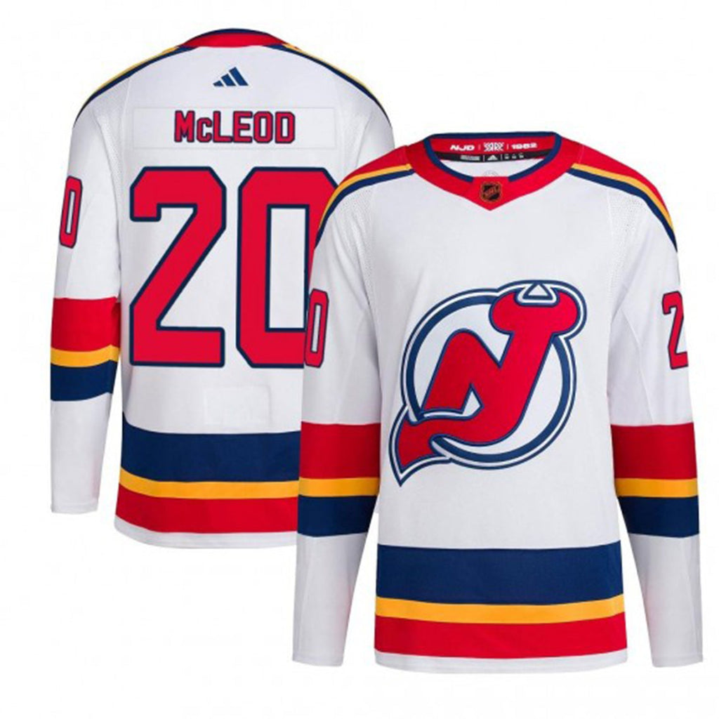 Michael Mcleod New Jersey Devils 20 Jersey