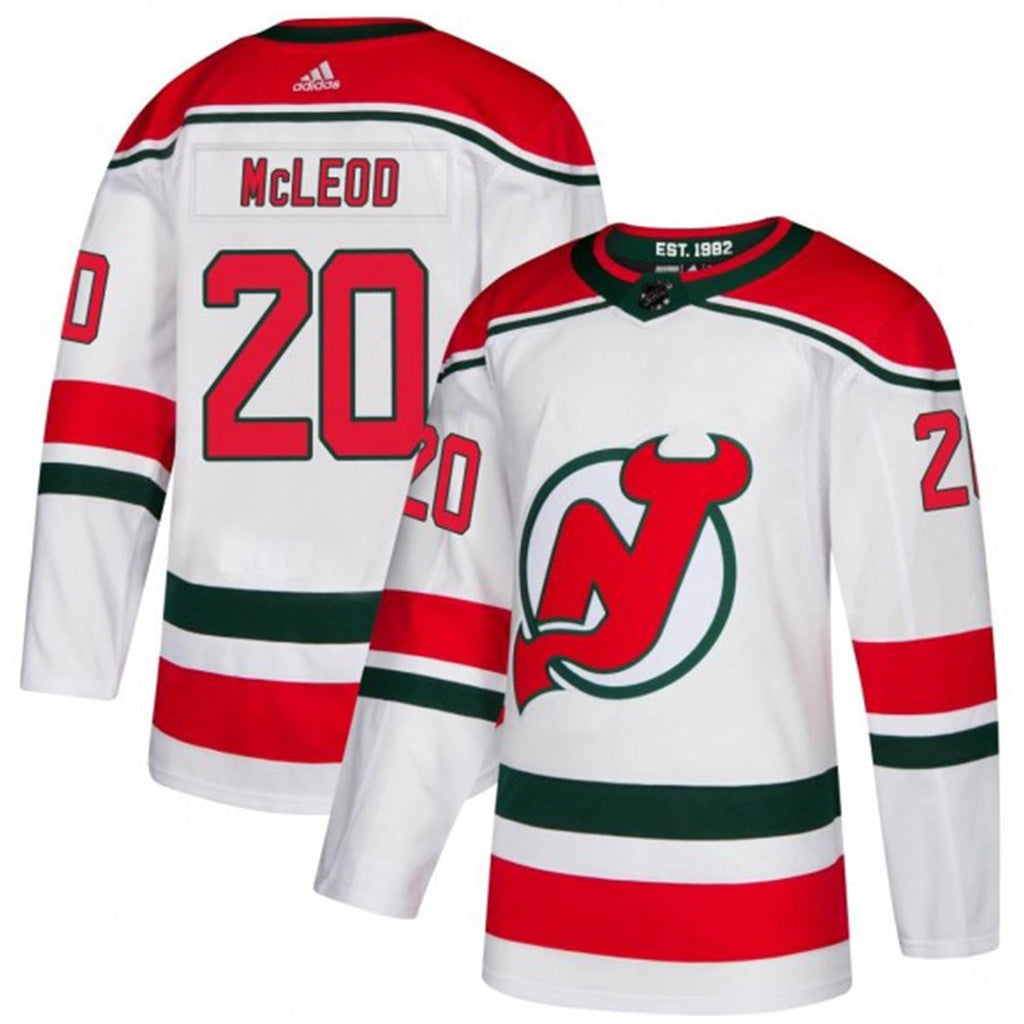Michael Mcleod New Jersey Devils 20 Jersey