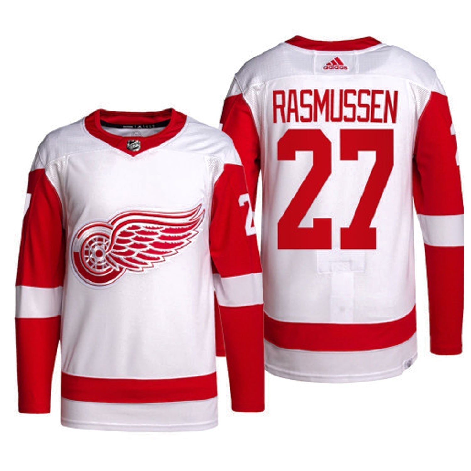 Michael Rasmussen Detroit Red Wings 27 Jersey
