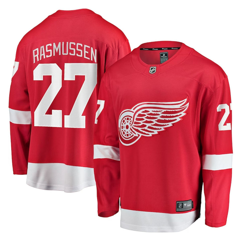 Michael Rasmussen Detroit Red Wings 27 Jersey
