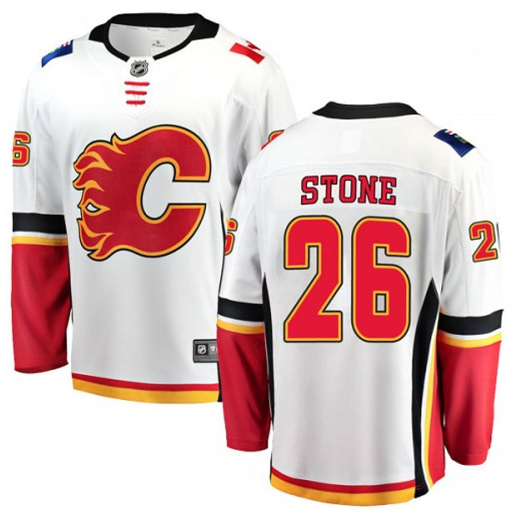 Michael Stone Calgary Flames 26 Jersey