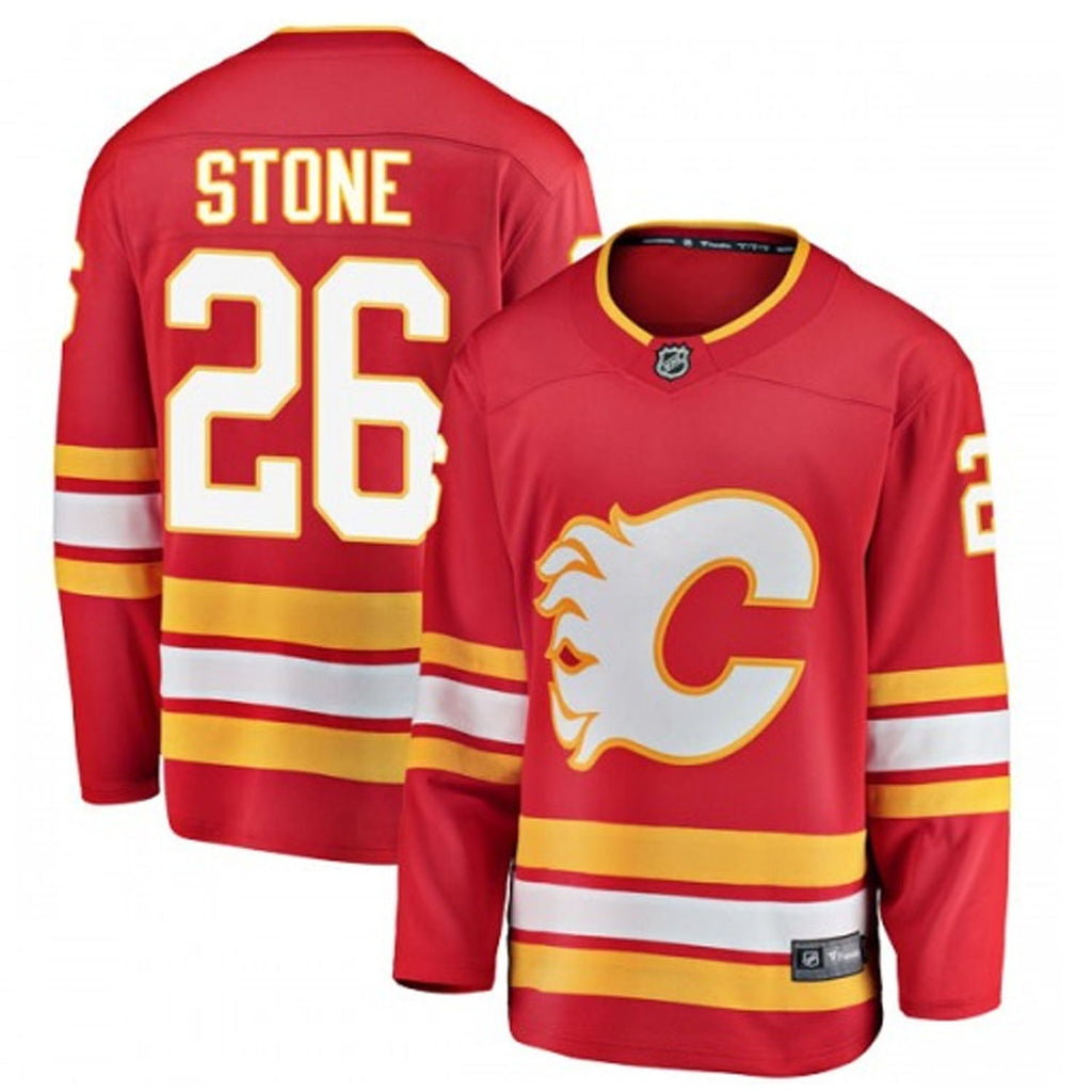 Michael Stone Calgary Flames 26 Jersey