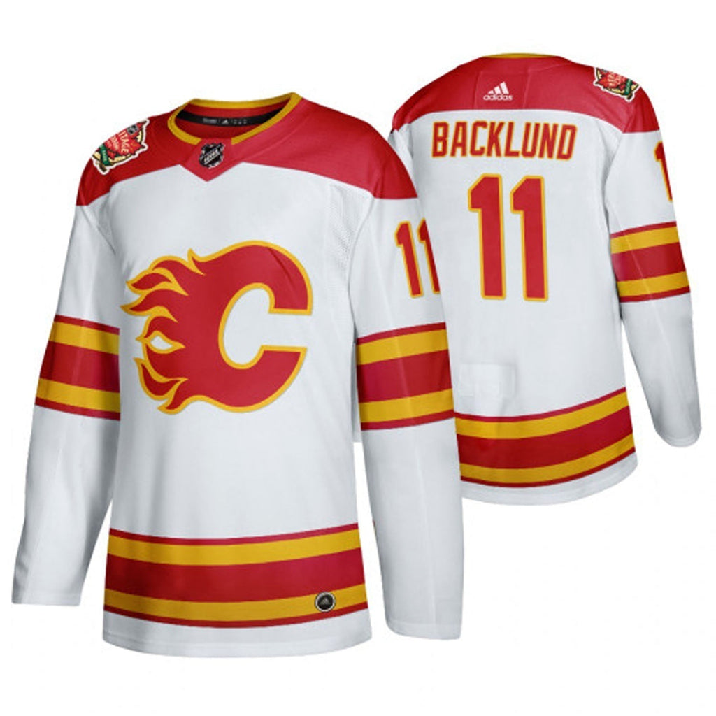 Mikael Backlund Calgary Flames 11 Jersey