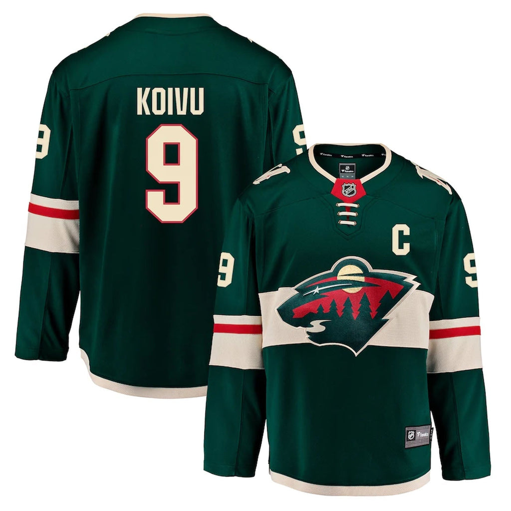 Mikko Koivu Minnesota Wild 9 Jersey