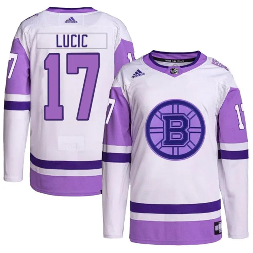 Milan Lucic Bostin Bruins 17 Jersey