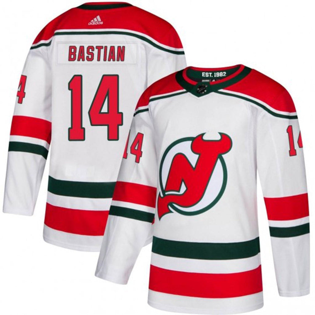 Nathan Bastian New Jersey Devils 42 Jersey