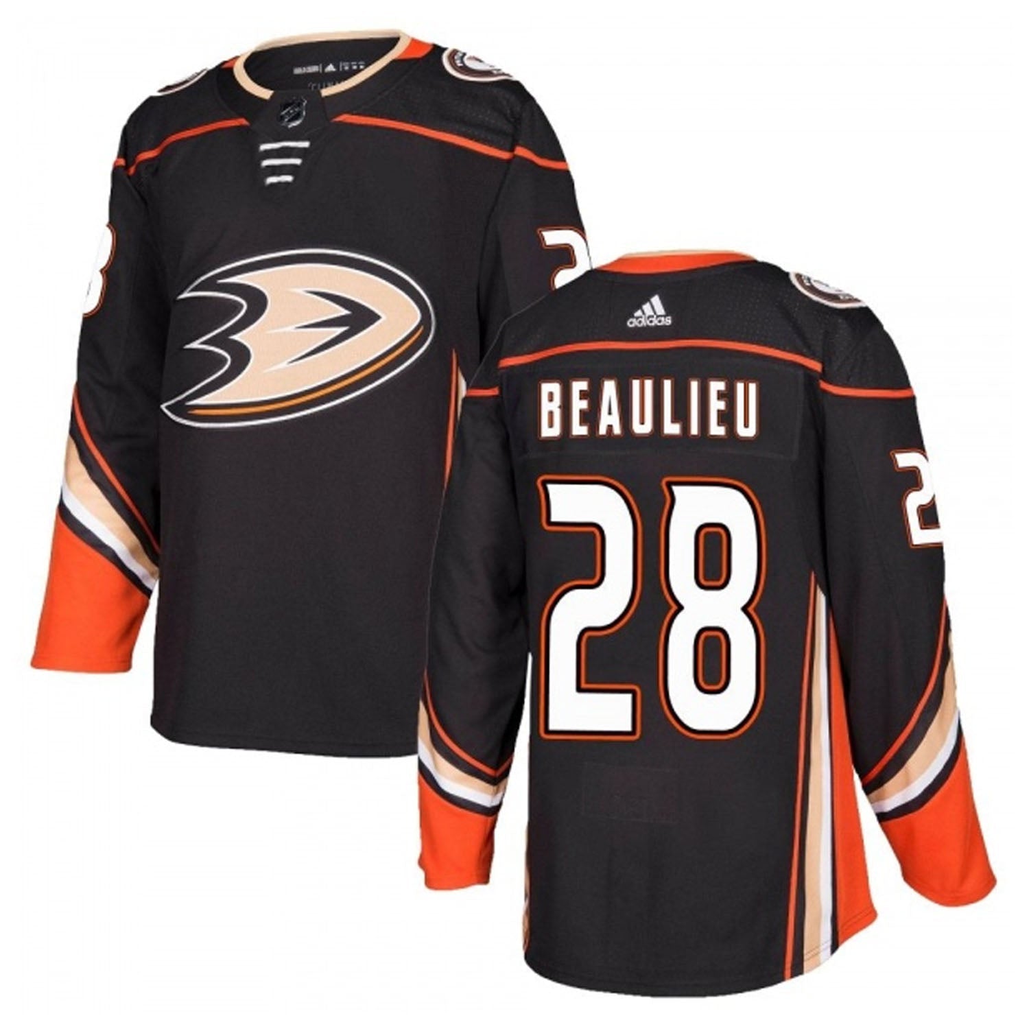 Nathan Beaulieu Anaheim Ducks 28 Jersey