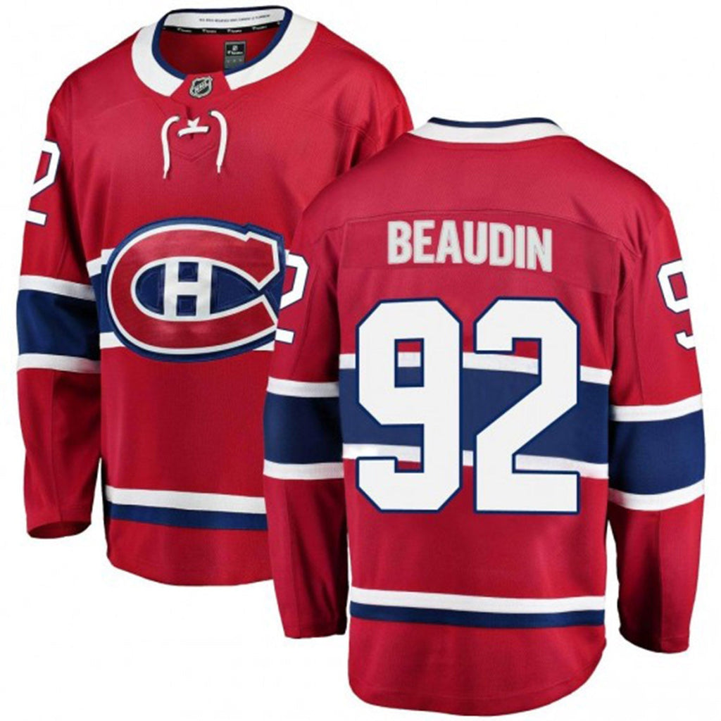Nicolas Beaudin Montreal Canadiens 92 Jersey
