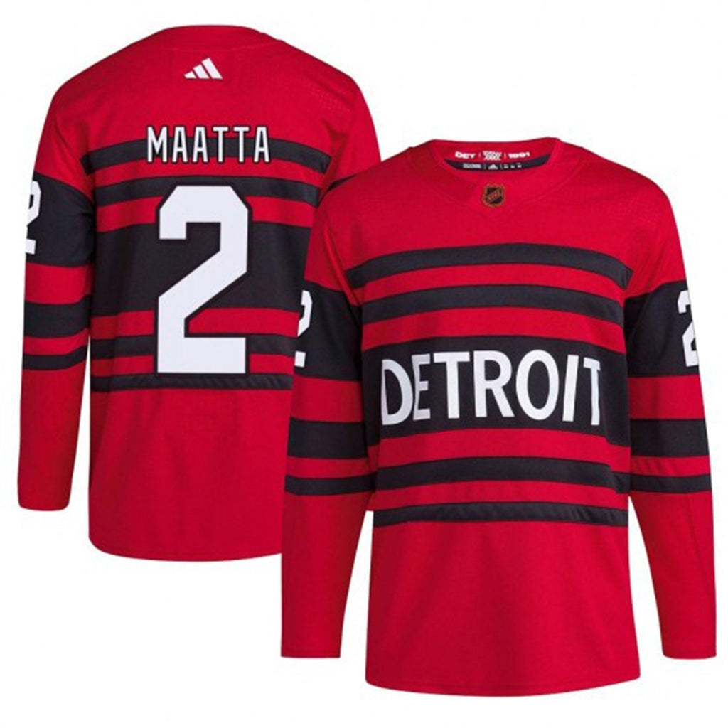 Olli Maata Detroit Red Wings 2 Jersey