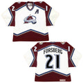 Peter Forsberg Colorado Avalanche 21 Jersey