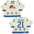 Peter Forsberg Quebec Nordiques 21 Jersey