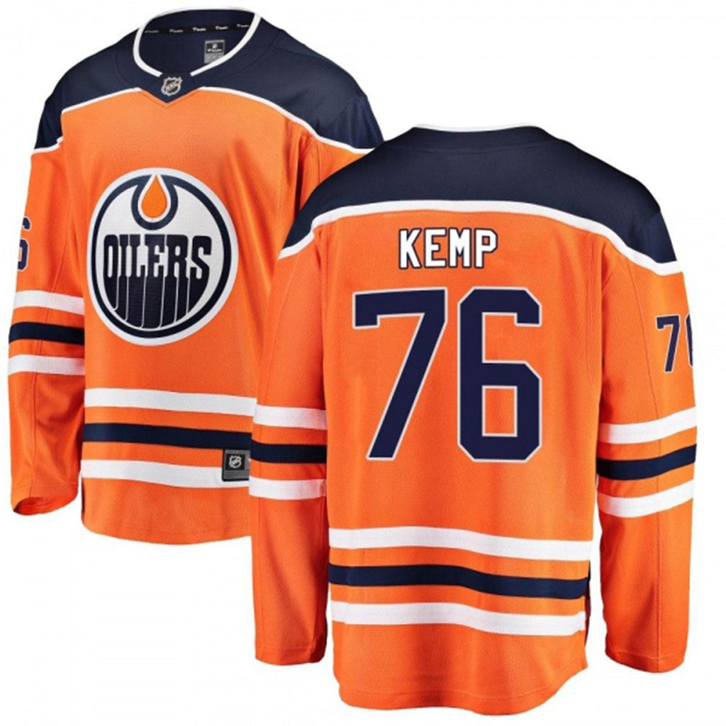 Philip Kemp Edmonton Oilers 76 Jersey