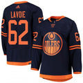 Raphael Lavoie Edmonton Oilers 62 Jersey