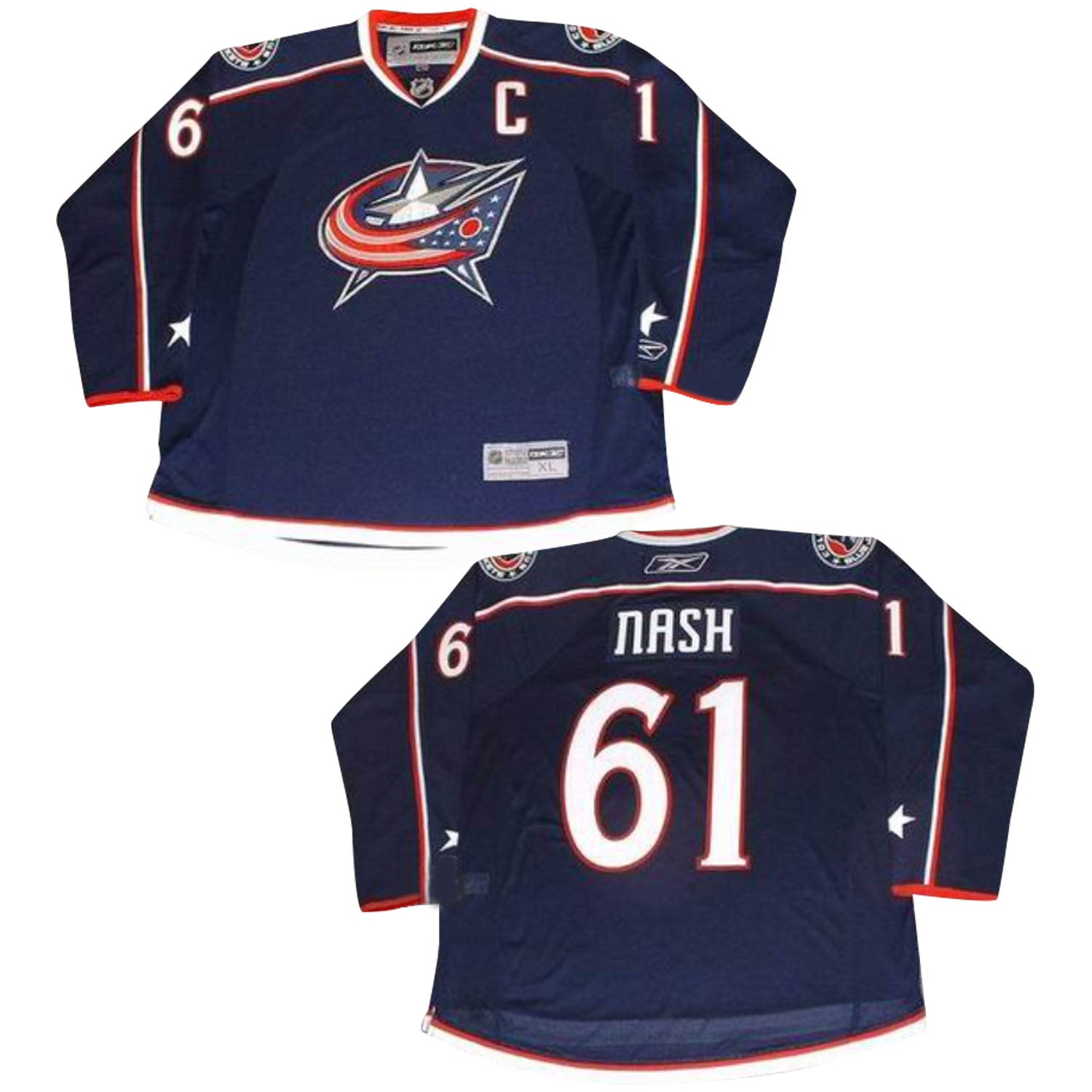 Rick Nash Columbus Blue Jackets 61 Jersey
