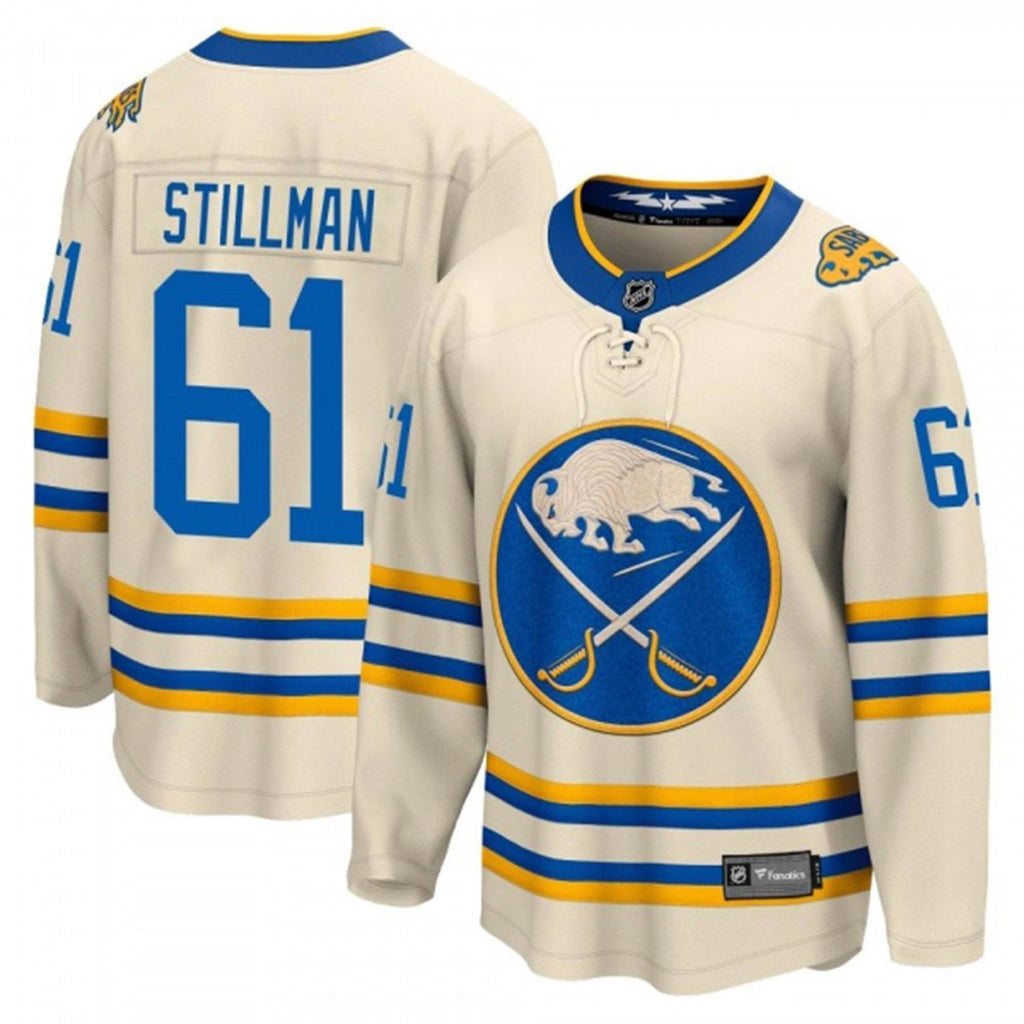 Riley Stillman Buffalo Sabres 61 Jersey