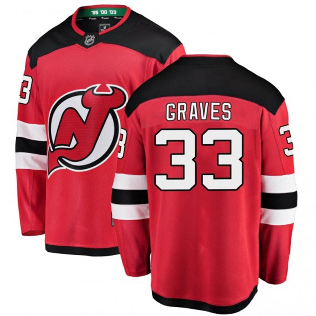 Ryan Graves New Jersey Devils 33 Jersey