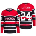Sam Lafferty Chicago Blackhawks 24 Jersey