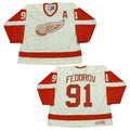 Sergei Federov Detroit Red Wings 91 Jersey